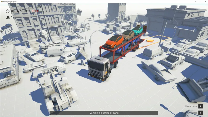 Скриншот 1 к игре Parking in Tight Spaces