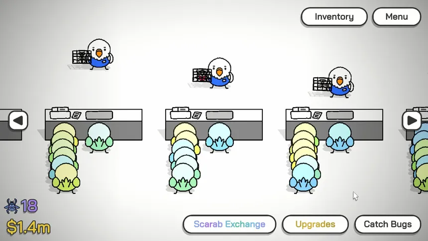 Скриншот 2 к игре Budgie's Bug Shop