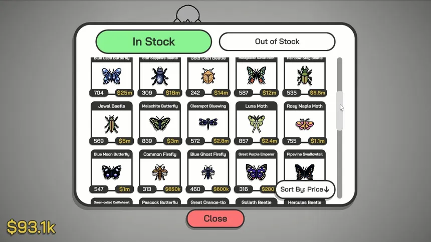 Скриншот 8 к игре Budgie's Bug Shop