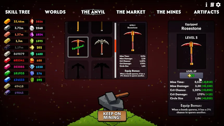 Скриншот 6 к игре Keep on Mining! - Worlds