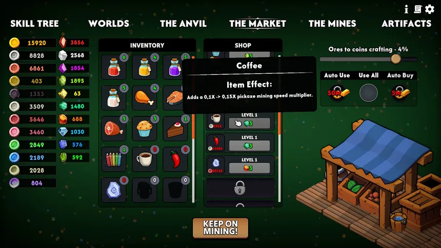 Скриншот 7 к игре Keep on Mining! - Worlds