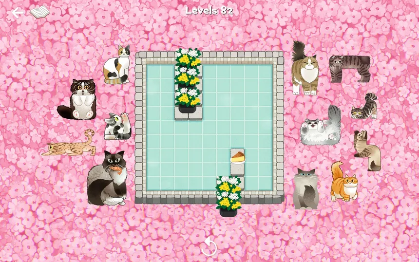 Скриншот 7 к игре CATS BLOCKS: HOT SPRINGS