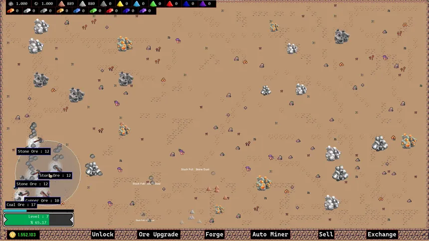 Скриншот 4 к игре Only Mining - Cozy Digging Game