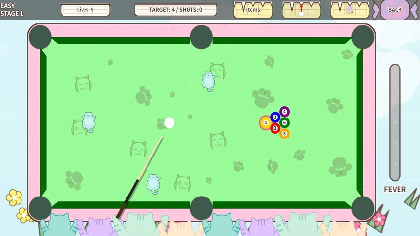 Скриншот 2 к игре Chaos Cat Pool