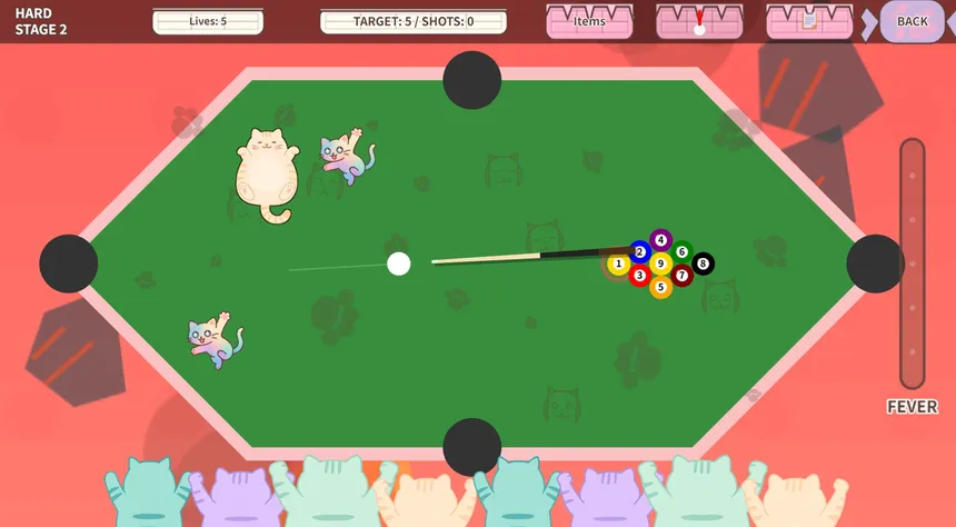 Скриншот 6 к игре Chaos Cat Pool