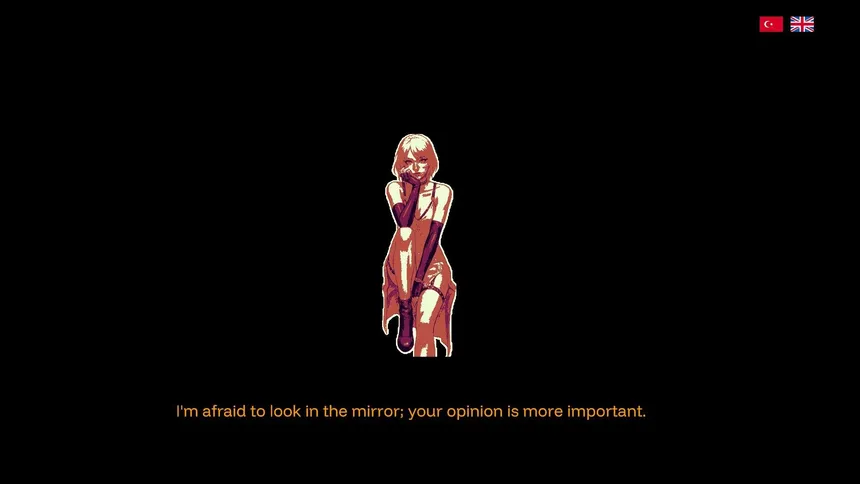 Скриншот 3 к игре Poor Samantha: Агорафобная визуальная новелла