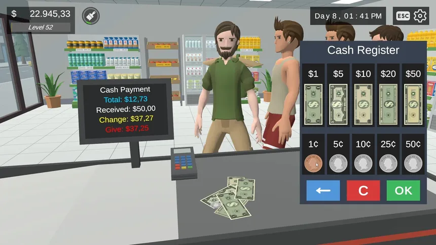 Скриншот 2 к игре Supermarket Life Simulator