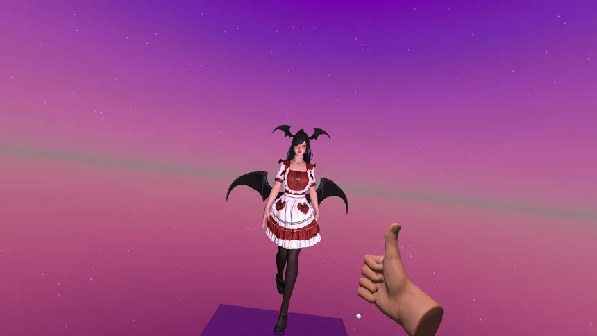 Скриншот 4 к игре Otaku VR: Сила пресса и поцелуи