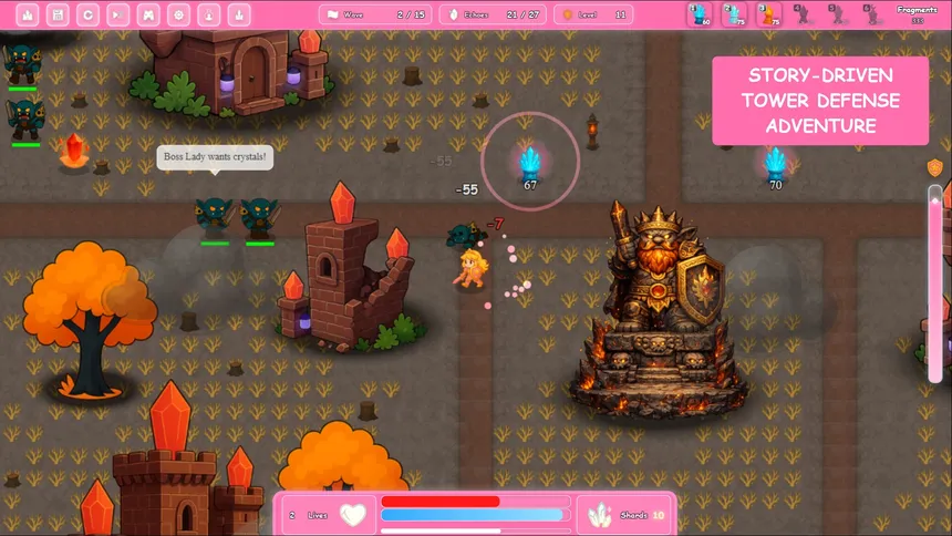 Скриншот 2 к игре Olivia's World: Crystal Keep
