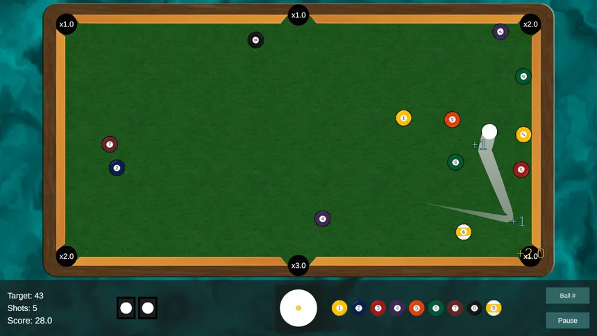 Скриншот 1 к игре RoguePool