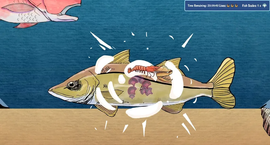 Скриншот 2 к игре Shrimp Escape
