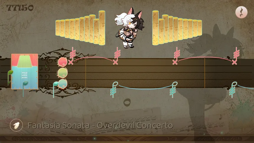 Скриншот 4 к игре Concerto on White: Cajon Story - PYKAMIA Music Pack Vol.1