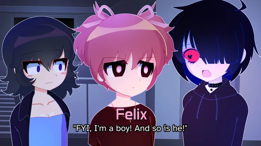 Скриншот 6 к игре FEMBOY SLEEPOVER - Episode 1