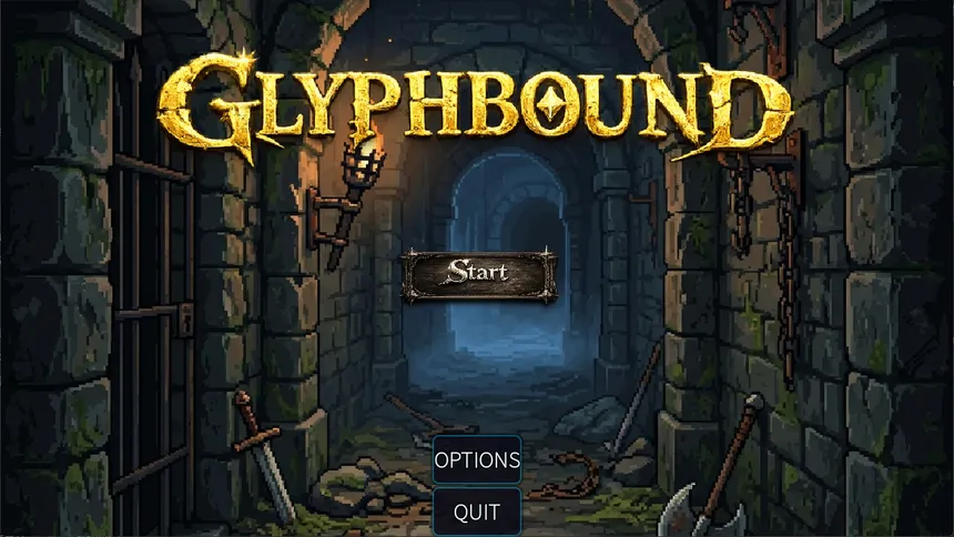 Скриншот 1 к игре GlyphBound