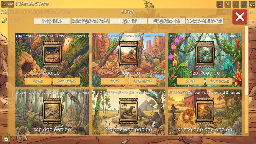 Скриншот 2 к игре Reptilarium