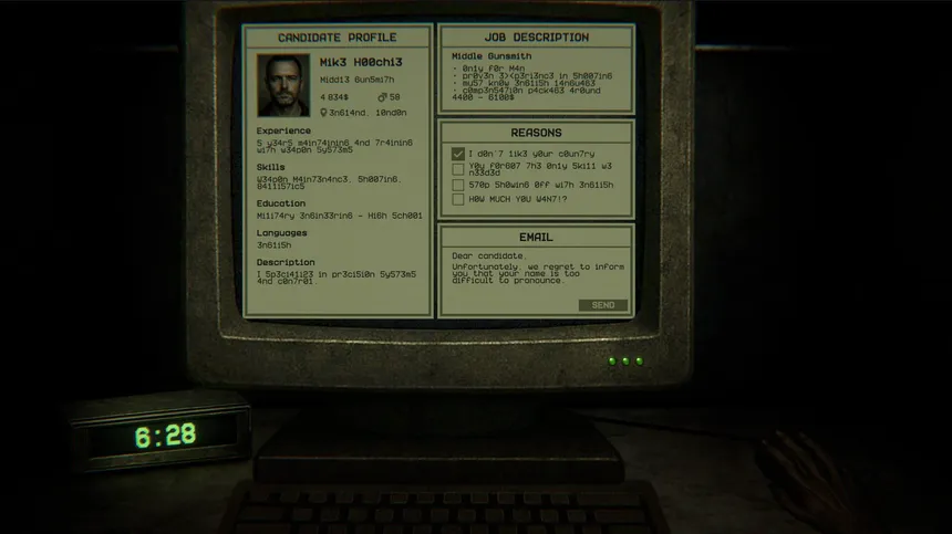 Скриншот 6 к игре Regret To Inform