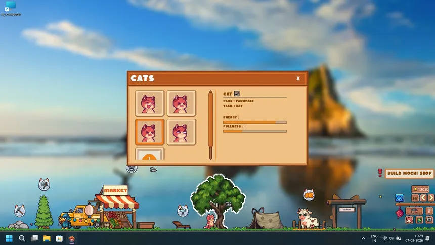 Скриншот 2 к игре Farmer Cats