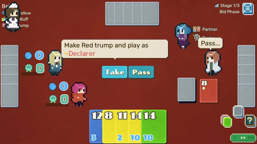 Скриншот 3 к игре Trick-Taking Rogue