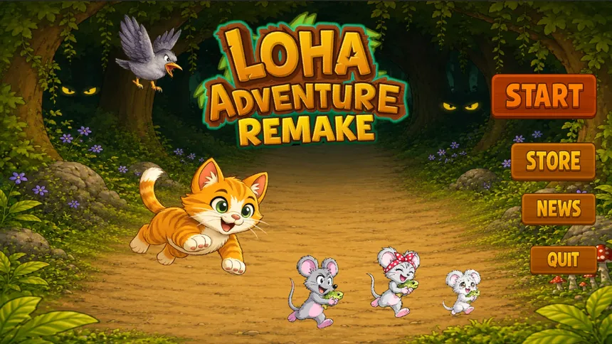 Скриншот 1 к игре LoHa Adventure Remake