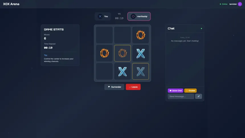 Скриншот 2 к игре Competitive TicTacToe
