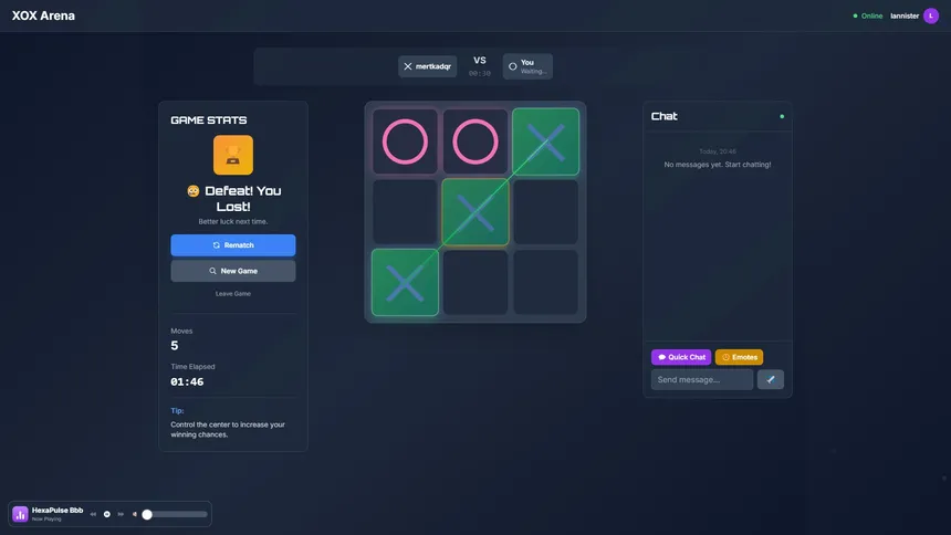 Скриншот 4 к игре Competitive TicTacToe