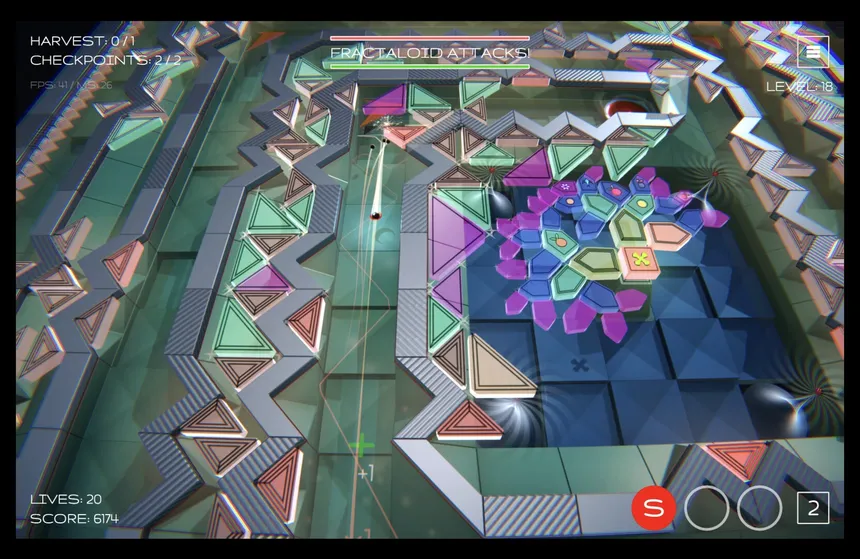 Скриншот 4 к игре Fractaloid Attacks!