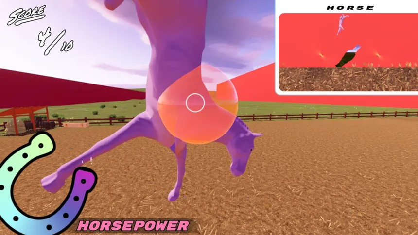 Скриншот 4 к игре Hole Your Horses: Champion Edition