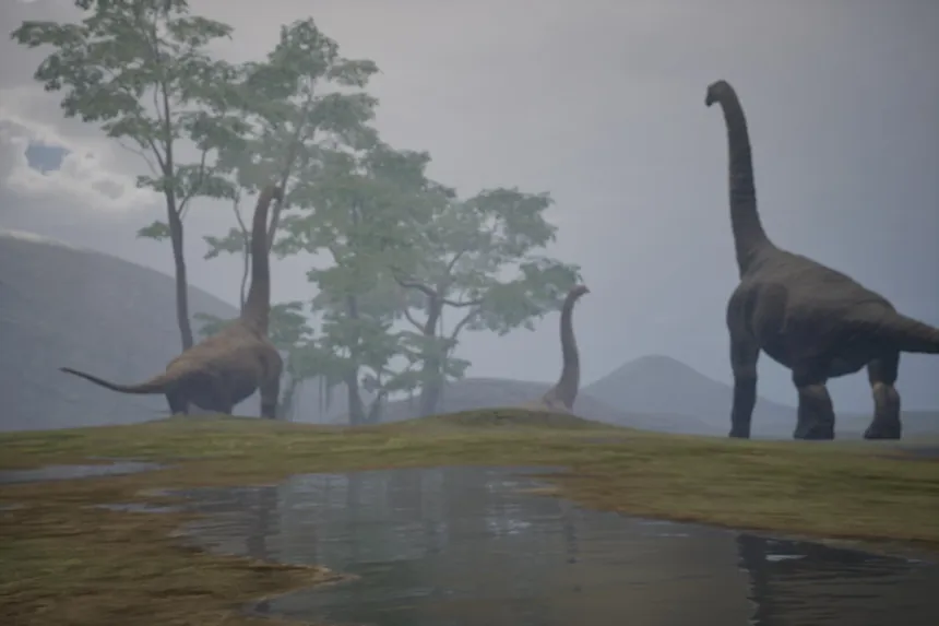 Скриншот 3 к игре Dino VR Experience