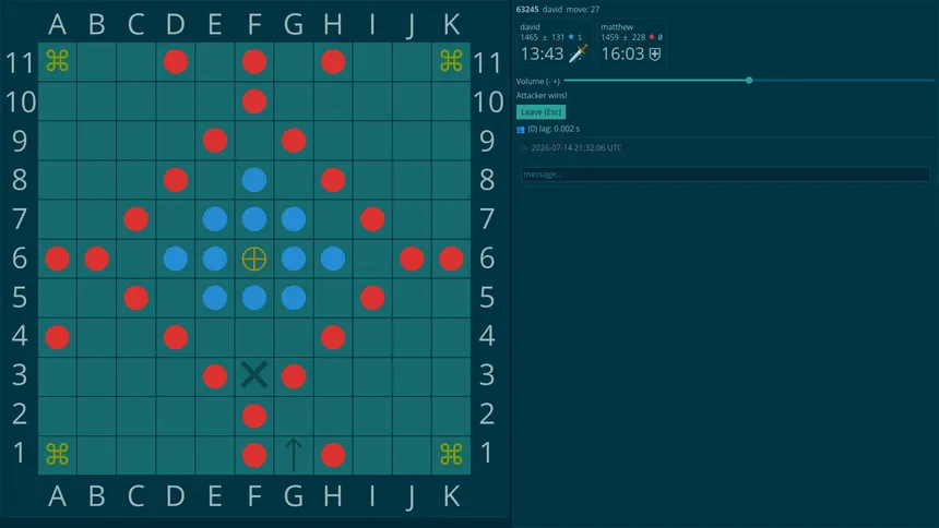 Скриншот 1 к игре Hnefatafl Org