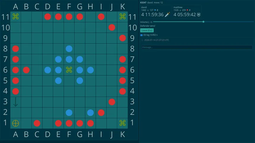 Скриншот 4 к игре Hnefatafl Org