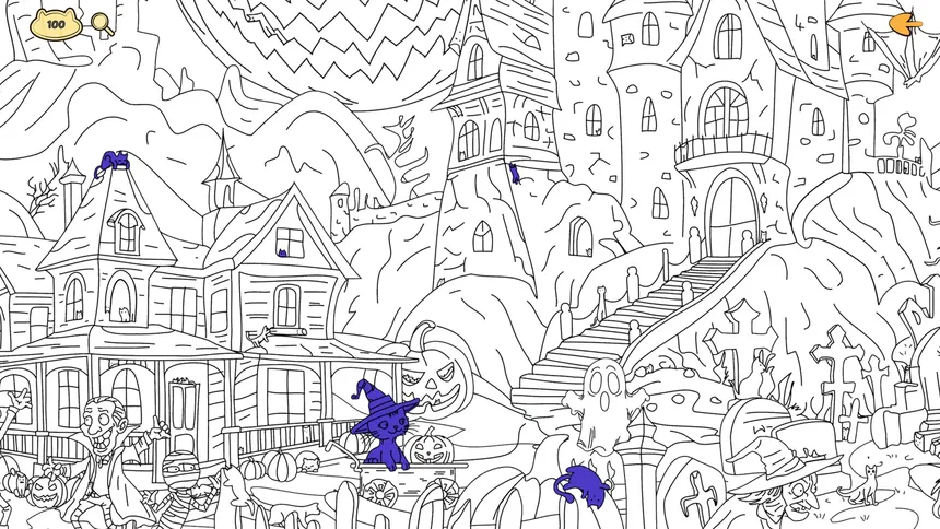 Скриншот 6 к игре Halloween Filled With Cats