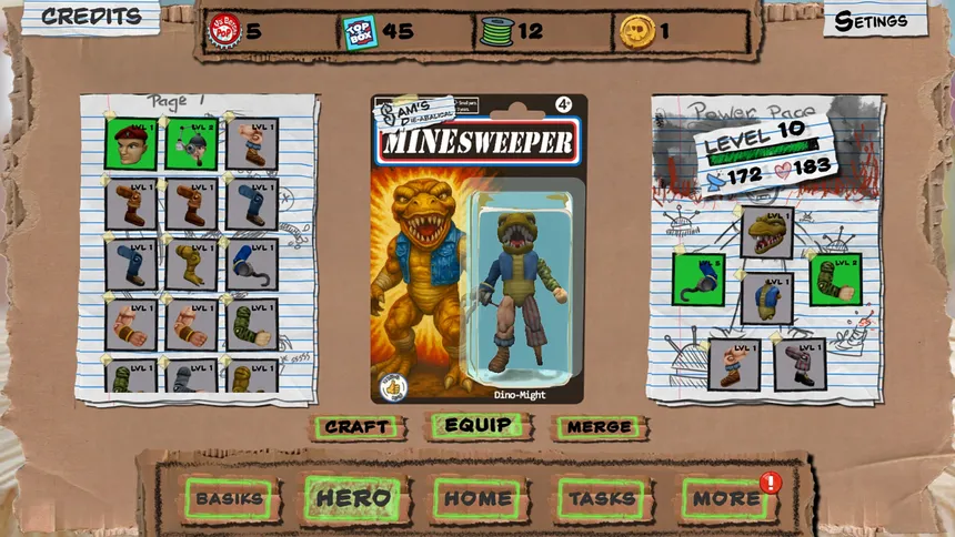 Скриншот 1 к игре Sam's Die-abalical Minesweeper