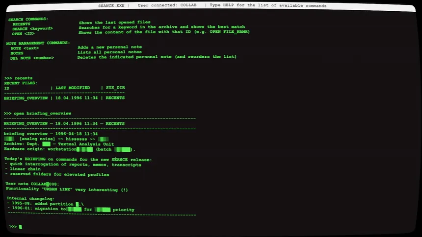 Скриншот 2 к игре ⟨Unknown_Terminal⟩