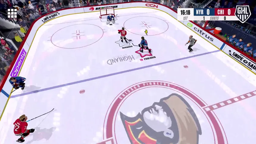 Скриншот 5 к игре Hockey Clash