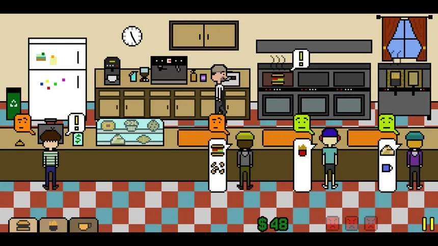 Скриншот 1 к игре 8-Bit Bistro