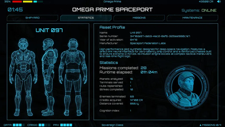 Скриншот 1 к игре Unit 097