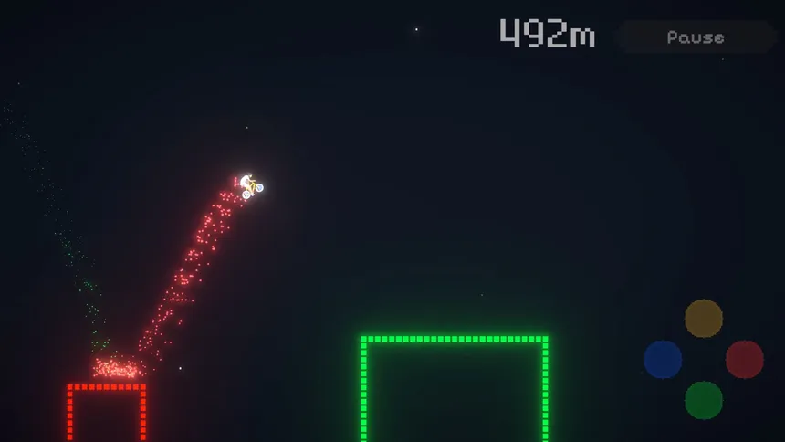Скриншот 1 к игре JumPixelBike