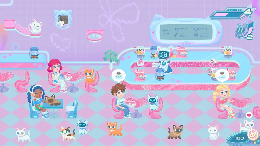Скриншот 3 к игре RoboCat Café