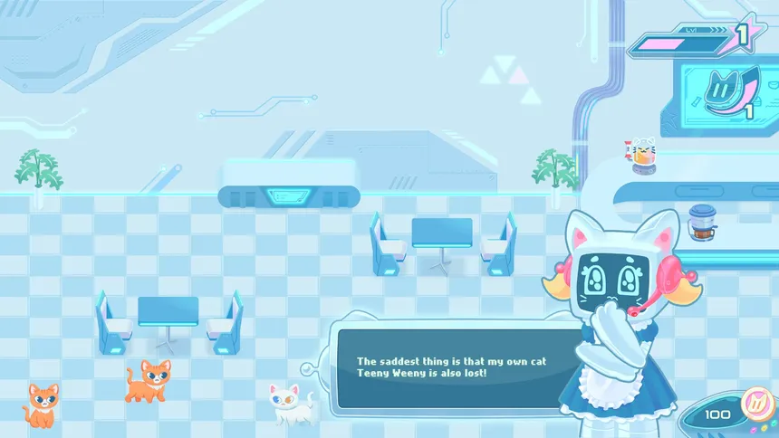 Скриншот 4 к игре RoboCat Café