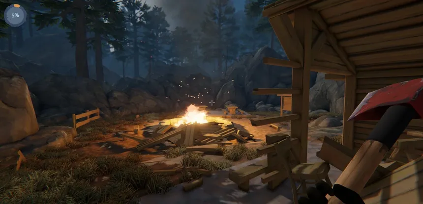 Скриншот 5 к игре Fire Pit: Throw Things Into The Fire
