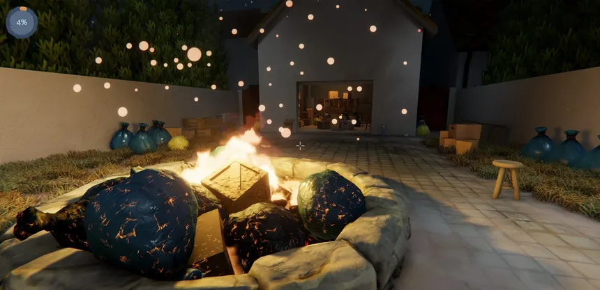Скриншот 6 к игре Fire Pit: Throw Things Into The Fire