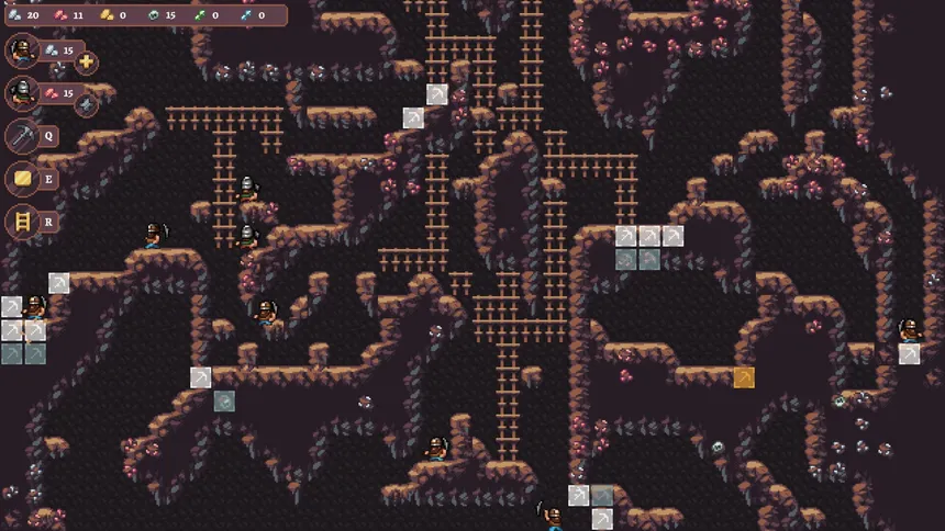 Скриншот 3 к игре Dwarven Mining Company
