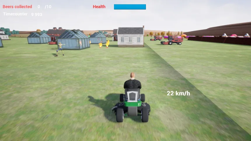 Скриншот 4 к игре Lawnmower Game Beer