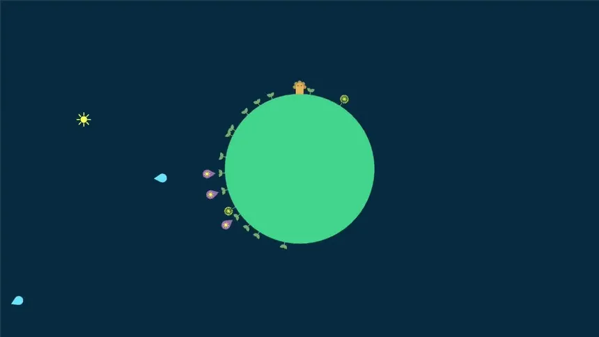 Скриншот 1 к игре Flower Planet