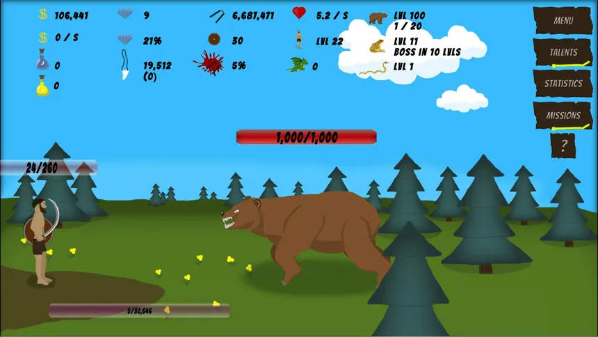 Скриншот 5 к игре Cavedude
