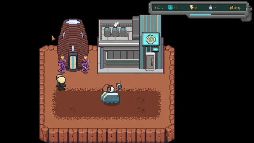 Скриншот 2 к игре Mars Base Alley