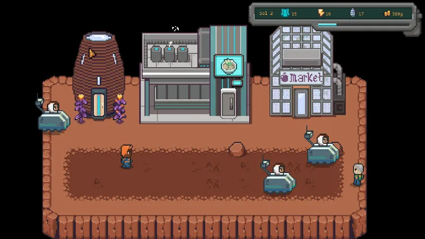 Скриншот 3 к игре Mars Base Alley