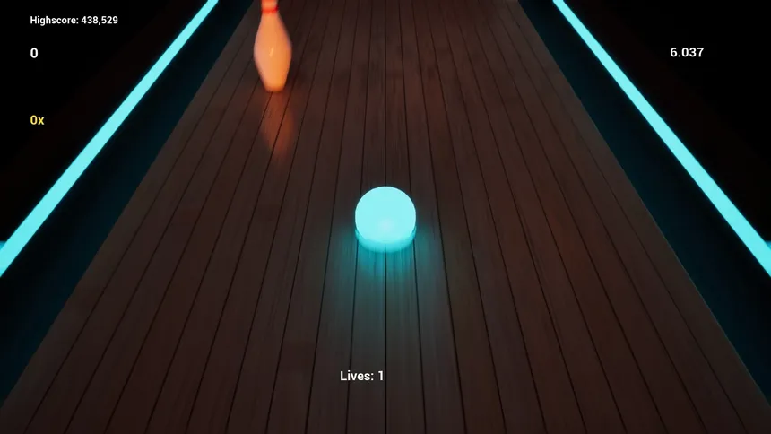 Скриншот 1 к игре Infinite Bowling