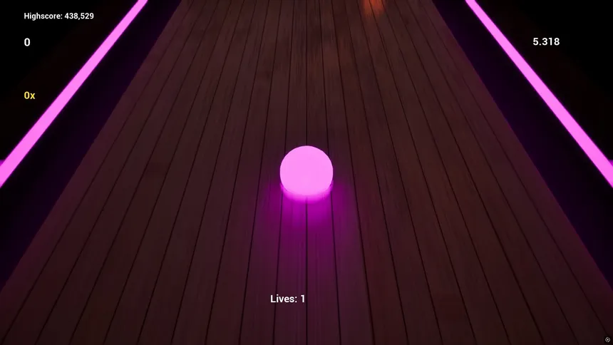 Скриншот 2 к игре Infinite Bowling