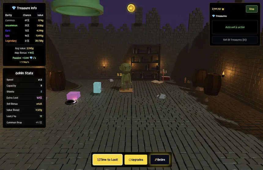 Скриншот 2 к игре Loot Goblin